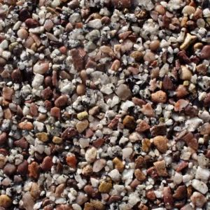 Champagne Pink resin bound aggregate sample