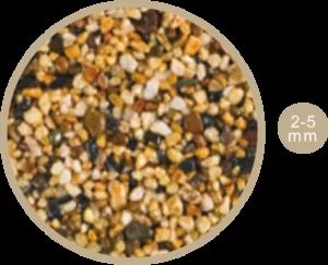 Devon Yellow resin bound aggregate sample