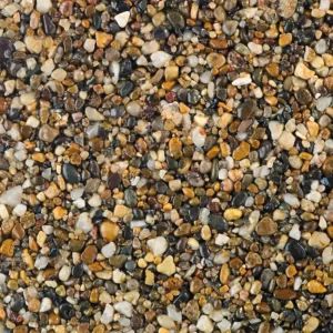 Harvest Gold resin bound aggregate sample