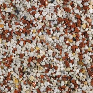 Pearl Blush resin bound aggregate sample