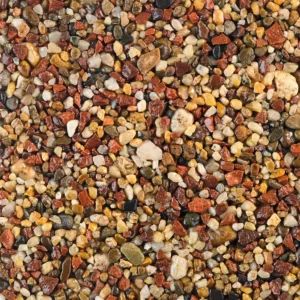Sienna resin bound aggregate sample