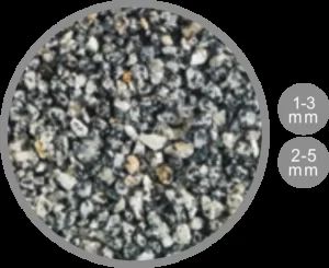 Sterling Silver resin bound aggregate sample
