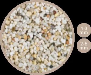 Winter Quartz resin bound aggregate sample