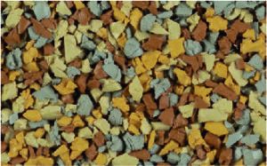 Earth Blend rubber crumb aggregate sample