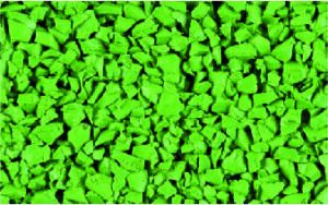 May Green rubber crumb aggregate sample