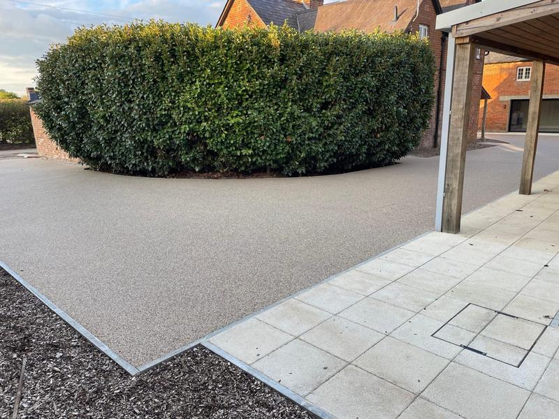Patio & paving — resin bound project by National Surfacing
