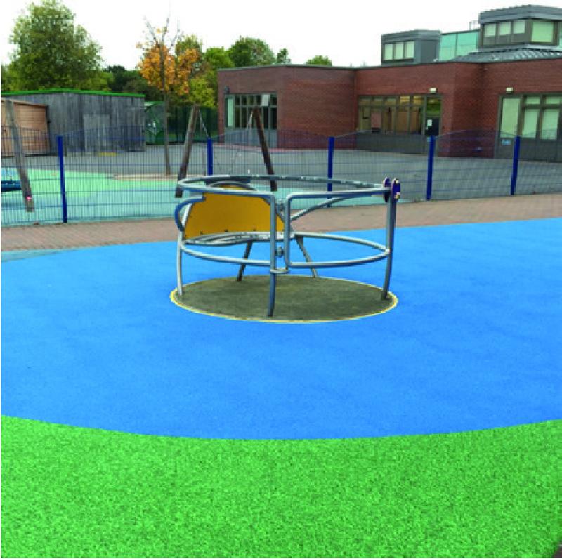 Rubber crumb surfacing project by National Surfacing, photo 4
