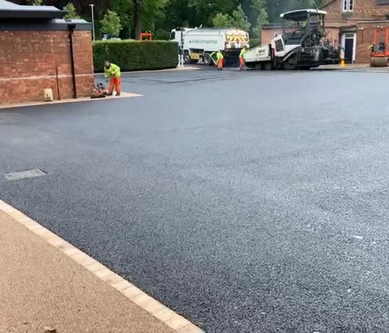 Tarmac surfacing project by National Surfacing, photo 3
